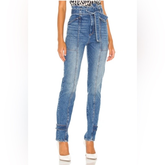 A.L.C. luxury jeans pretty indie core boho size 0 - Picture 1 of 5
